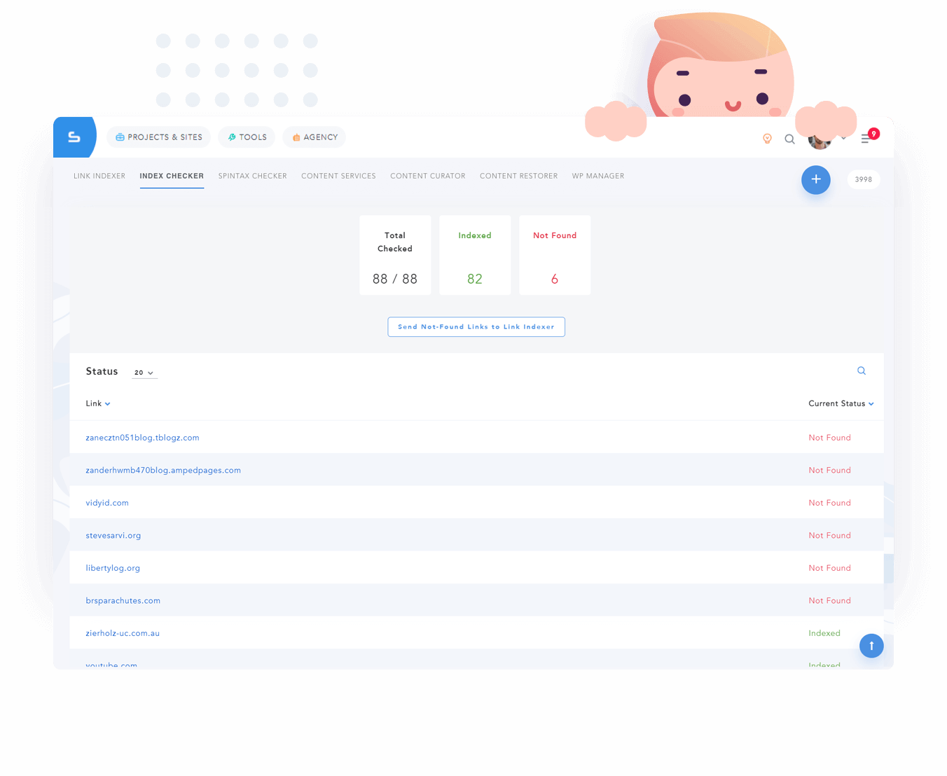 Index Checker Illustration