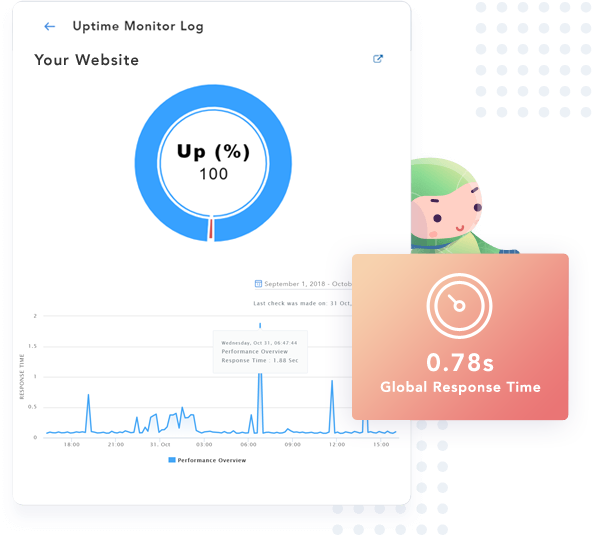 Uptime Monitor Illustration