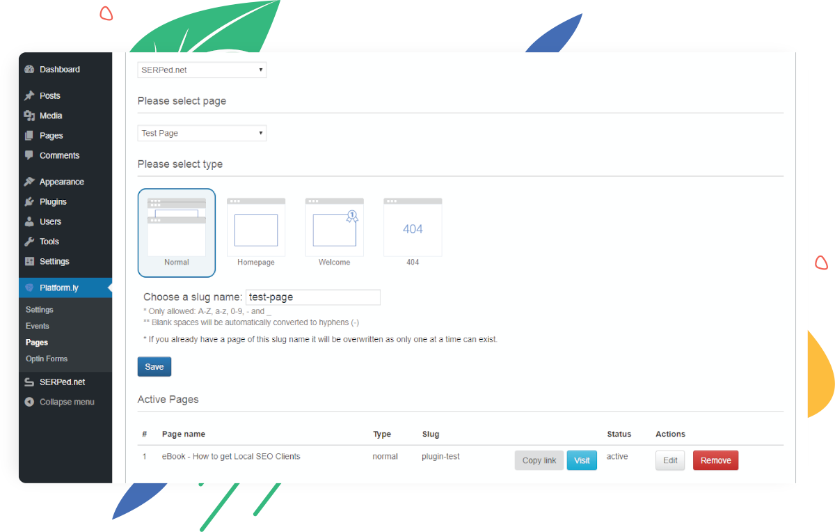 Embed your optin forms into WordPress with great ease