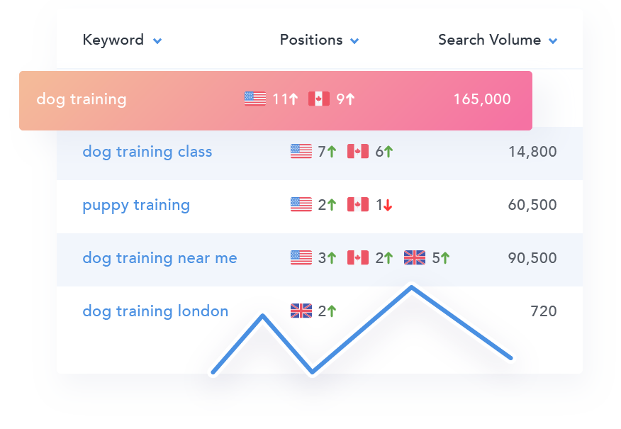 Rank Tracking Illustration